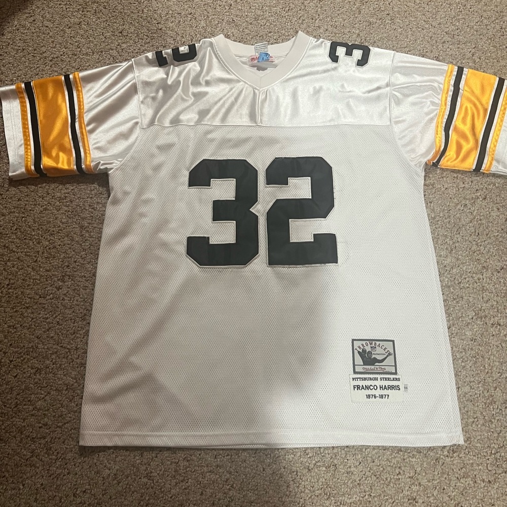 Authentic Franco Harris  Pittsburgh Steelers throwback jersey